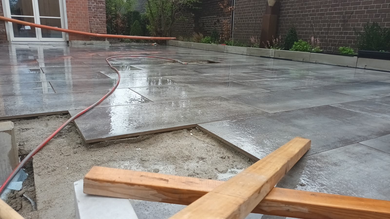 Terrassenarbeiten Abschluss